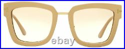 Tom Ford Square Sunglasses TF573 Lara-02 74F Powder Pink/Gold 52mm FT0573