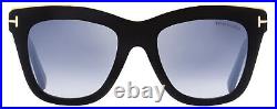 Tom Ford Square Sunglasses TF685 Julie 01C Black/Gold 52mm FT0685