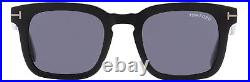 Tom Ford Square Sunglasses TF751N Dax 01A Black 50mm FT0751