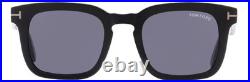 Tom Ford Square Sunglasses TF751N Dax 01A Black 50mm FT0751
