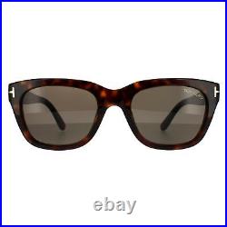 Tom Ford Sunglasses 0237 SNOWDON 52N Dark Havana Green 50mm