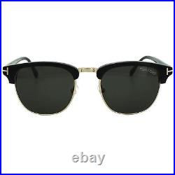 Tom Ford Sunglasses 0248 Henry 05N Black & Gold Green