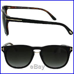 Tom Ford Sunglasses 0346 Franklin 01V Shiny Black Blue