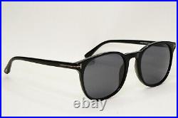 Tom Ford Sunglasses Ansel Black Glossy Square FT 0858-N TF 858-N 01A 53mm