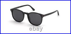 Tom Ford Sunglasses Ansel TF 858-N 01A Shiny Black 53