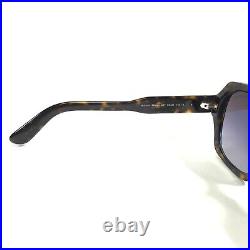 Tom Ford Sunglasses Autumn TF660 52T Brown Tortoise Square Thick Rim Frames 140