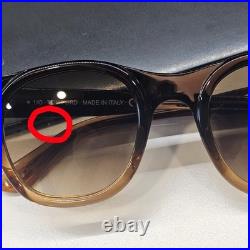 Tom Ford Sunglasses Bachardy Vintage 2009 Brown Honey Gradient TF 153 50F A Tom Ford Sunglasses Bachardy Vintage 2009 Brown Honey Gradient TF 153 50F A