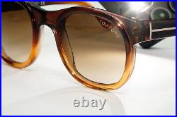 Tom Ford Sunglasses Bachardy Vintage 2009 Brown Honey Gradient TF 153 50F FT0153