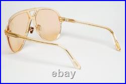 Tom Ford Sunglasses Bertrand Honey Light Brown Transparent FT1061 TF 1061 45E