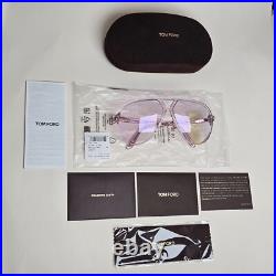 Tom Ford Sunglasses Bertrand Lilac Violet Oversized Pilot FT1061 TF 1061 78Y
