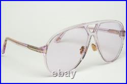 Tom Ford Sunglasses Bertrand Lilac Violet Oversized Pilot FT1061 TF 1061 78Y