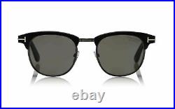 Tom Ford Sunglasses Black FT 0623 02D Polarized Laurent TF623 New Authentic