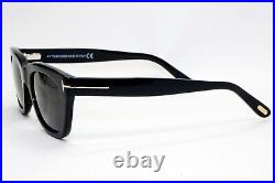 Tom Ford Sunglasses Black Glossy Black Spectre Bond FT5178 TF 5178 001 50mm