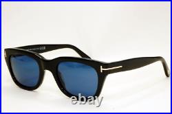 Tom Ford Sunglasses Black Glossy Dark Bue Spectre Bond FT5178 TF 5178 001 50mm