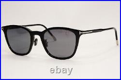 Tom Ford Sunglasses Black Polarised Grey Square FT0956-D TF 956-D 01D 52mm Tom Ford Sunglasses Black Polarised Grey Square FT0956-D TF 956-D 01D 52mm