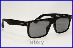 Tom Ford Sunglasses Black Polarised Matte Philippe-02 FT0999-N TF 999-N 02D 58mm