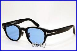 Tom Ford Sunglasses Blue Black Glossy Square FT1041-D TF 1041-D 01V 48mm