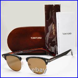 Tom Ford Sunglasses Brown Black Gold Square FT0623 TF 623 Laurent 02 02J