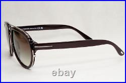 Tom Ford Sunglasses Brown Geoffrey Pilot Gradient FT0779 TF 779 48B 58mm