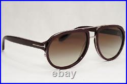 Tom Ford Sunglasses Brown Geoffrey Pilot Gradient FT0779 TF 779 48B 58mm