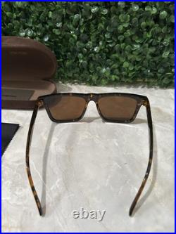 Tom Ford Sunglasses Brown Square Authentic Mens Tom Ford Sunglasses Brown Square Authentic Mens