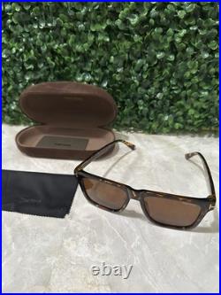 Tom Ford Sunglasses Brown Square Authentic Mens Tom Ford Sunglasses Brown Square Authentic Mens