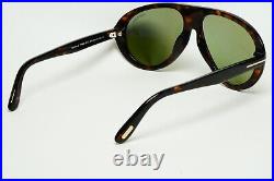 Tom Ford Sunglasses Camillo-02 Tortoiseshell Brown Green Unisex FT0988 TF988 52N