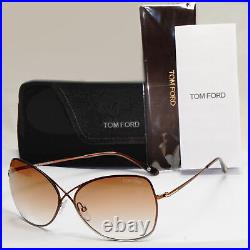 Tom Ford Sunglasses Colette Brown Gradient Bronze FT0250 TF 250 48F 63mm