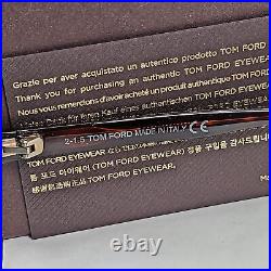 Tom Ford Sunglasses Eliott Brown Gold Square Grey Green Lens TF335 56K 270124