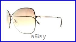 Tom Ford Sunglasses FT0250 48F 63 COLETTE 48F Shiny Dark Brown 63MM