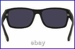 Tom Ford Sunglasses FT0445/S 02D Matte Black Rectangle Rull Rim NEW