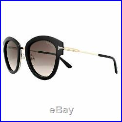 Tom Ford Sunglasses FT0574S 01T 52 Mia 01T Shiny Black Bordeaux Gradient