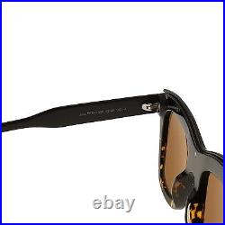 Tom Ford Sunglasses FT0685 TF 685 Julie 05E Black/Havana/Gold Square Women's