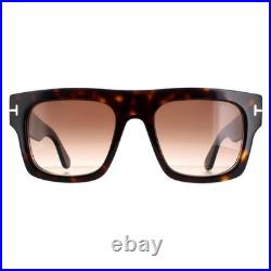 Tom Ford Sunglasses FT0711 Fausto 52F Dark Havana Brown Gradient