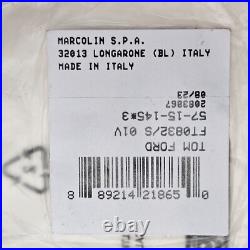 Tom Ford Sunglasses Fletcher Black Blue Square Gold FT0832 TF 832 01V 57mm