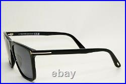 Tom Ford Sunglasses Fletcher Polarised Black Square FT0832 TF 832 01D 59mm