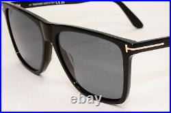 Tom Ford Sunglasses Fletcher Polarised Black Square FT0832 TF 832 01D 59mm