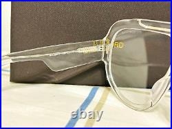 Tom Ford Sunglasses Full Crystal & Gold Frame Clear Lens Men Women Eyewear