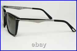 Tom Ford Sunglasses Garrett Polarized Black Grey Gunmetal FT0862 TF 862 01D 56mm