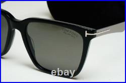 Tom Ford Sunglasses Garrett Polarized Black Grey Gunmetal FT0862 TF 862 01D 56mm