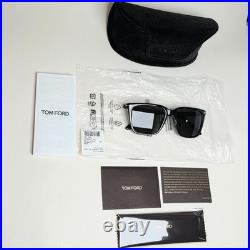 Tom Ford Sunglasses Garrett Polarized Black Grey Gunmetal FT0862 TF 862 01D 56mm