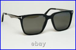 Tom Ford Sunglasses Garrett Polarized Black Grey Gunmetal FT0862 TF 862 01D 56mm