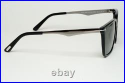 Tom Ford Sunglasses Garrett Polarized Black Grey Gunmetal FT0862 TF 862 01D 56mm