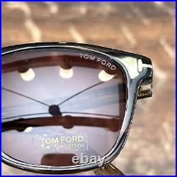 Tom Ford Sunglasses Gerard-02 Pink Polarized Lens Havana Frame FT930 56S Men's