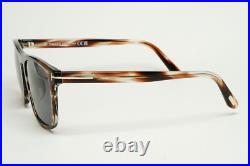 Tom Ford Sunglasses Gerard-02 Square Brown Tortoise Grey FT0930-F TF 930-F 56A