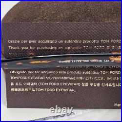 Tom Ford Sunglasses Gerrard Brown Honey Pilot Navigator FT0776 TF 776 56E 56mm