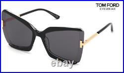 Tom Ford Sunglasses Gia TF766 01C Black Crystal / Smoke RRP-£345