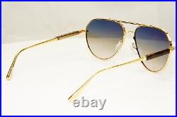 Tom Ford Sunglasses Gold Pilot Metal Brown Andes FT0670 TF 670 30B b 38157