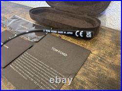 Tom Ford Sunglasses HAYDEN TF831 TITANIUM 02B Matte Shinny Black 54/20