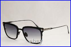 Tom Ford Sunglasses Hayden Titanium Black Grey Gradient FT0831 TF 831 02B 54mm